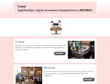 Tablet Screenshot of kosmajgostionica.pttimenik.com