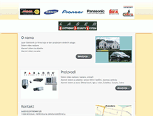 Tablet Screenshot of laserelektronik.pttimenik.com